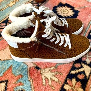 Target Dotted High Top Sneakers